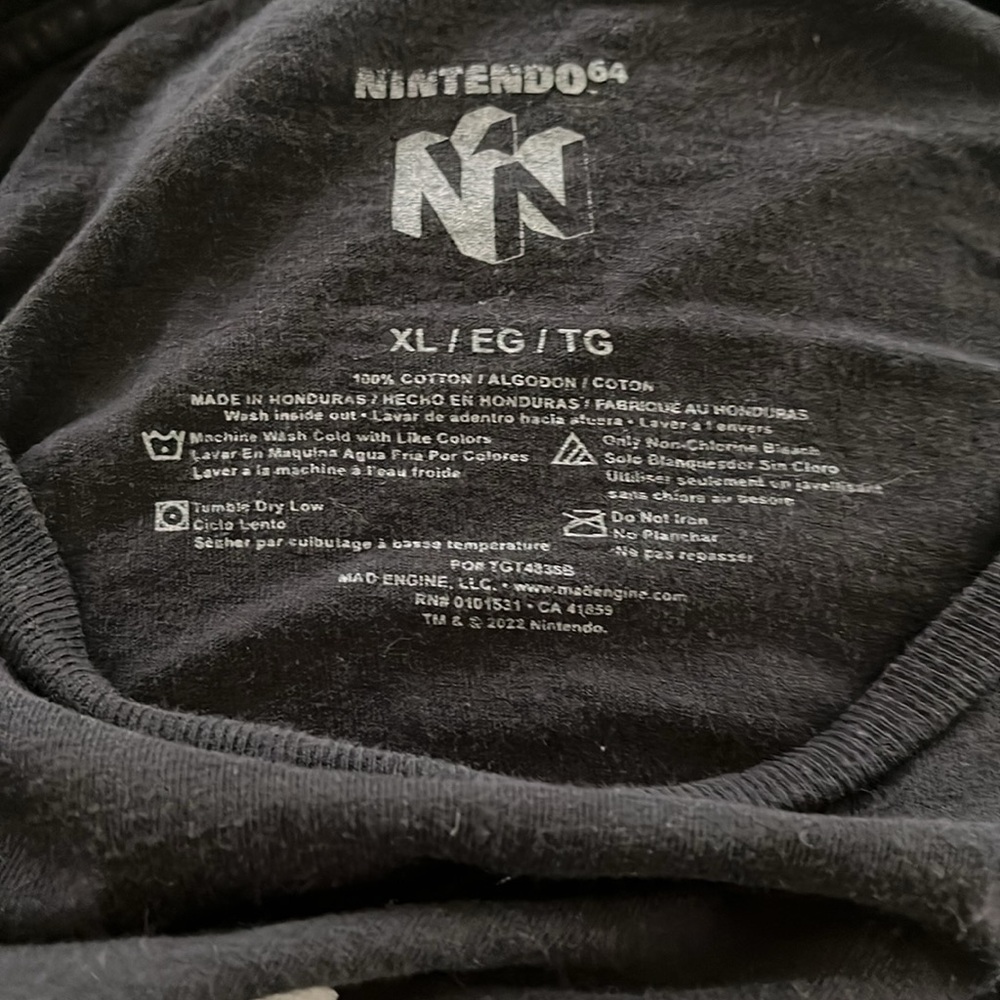 Nintendo 64 Tee - Picture 4 of 4